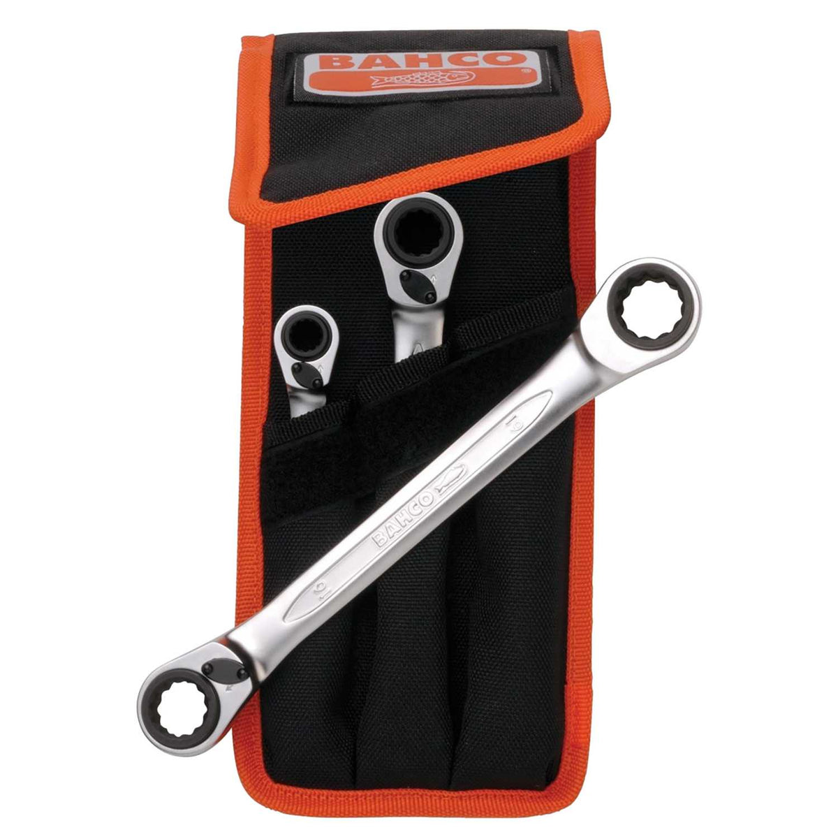 Bahco 3 Piece Reversible Ratchet Spanner Set