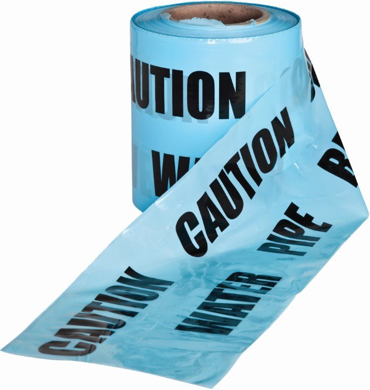 WARNING TAPE 365m x 150mm 764730 UNDERGROUND WATER