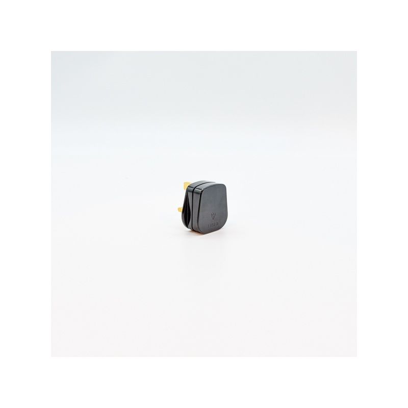 NEXUS PT13B I/D POWER 13a PLUG + 13a FUSE BLACK