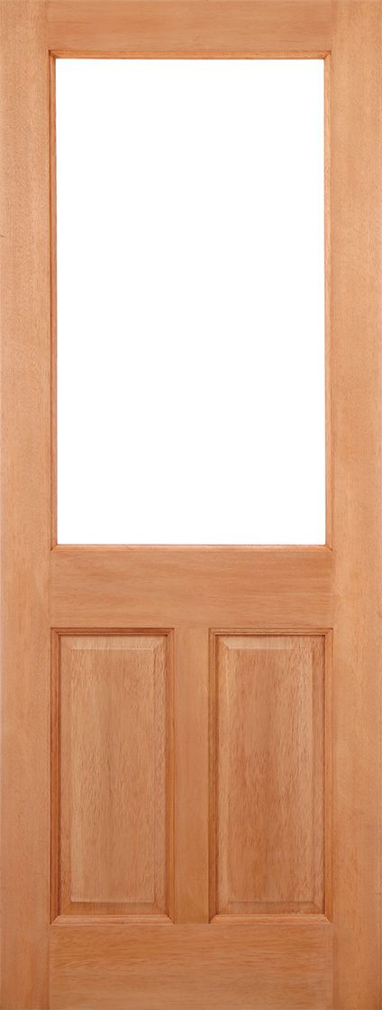 LPD HARDWOOD 2XG DOWELLED EXTERNAL DOOR 78 x 33" 1981 x 838 x 44mm XG2P333