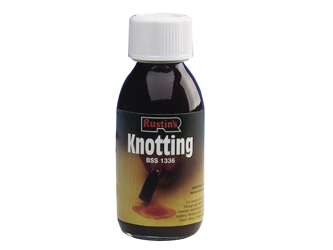 RUSTINS RUSK125 EXTERIOR/INTERIOR KNOTTING 125ml