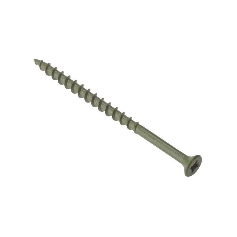 COUNTERSUNK POZI DECKING SCREWS M4 x 70mm 8 x 3" CLAM 100 S9DTY0400700