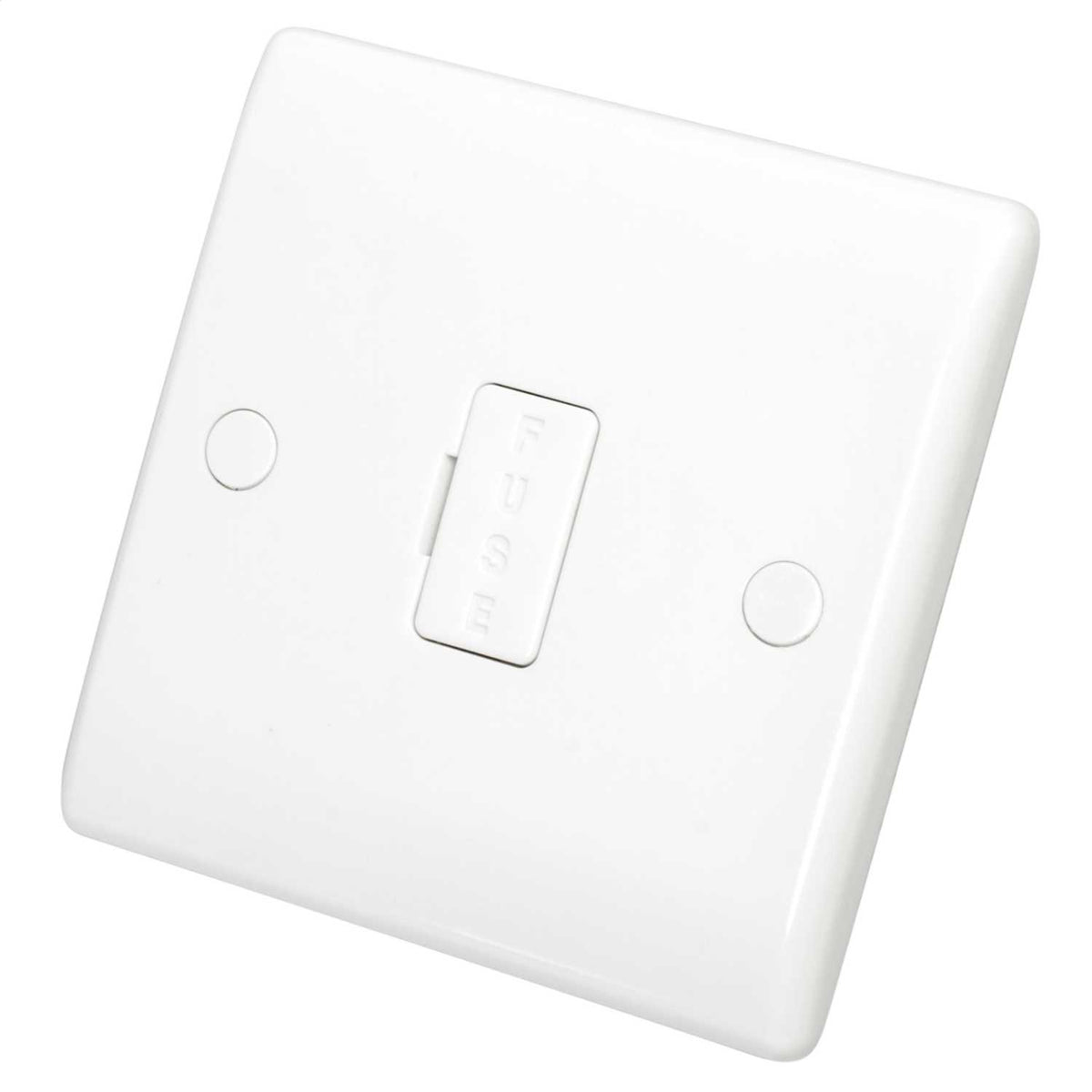 BG Nexus 13A DP Unswitched Fused Spur White