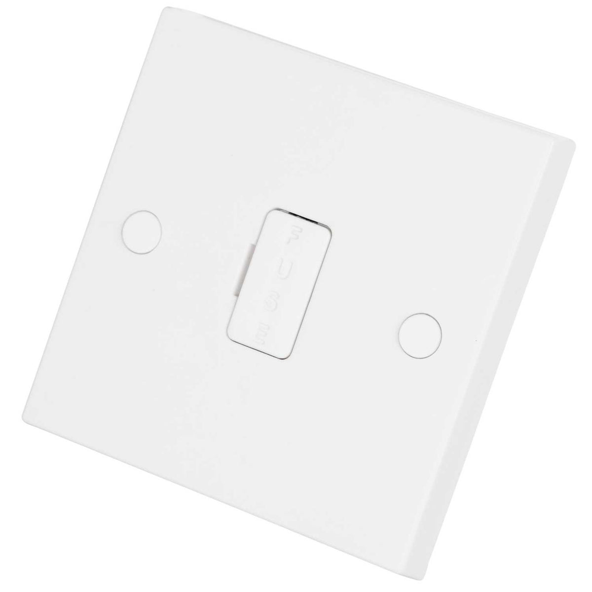 BG 900 Series 13A DP Unswitched Fused Spur White