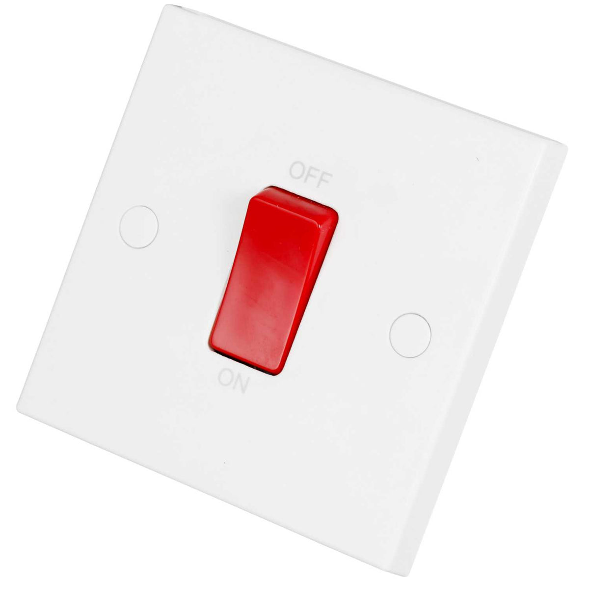 BG 45A DP 1 Gang Switch White