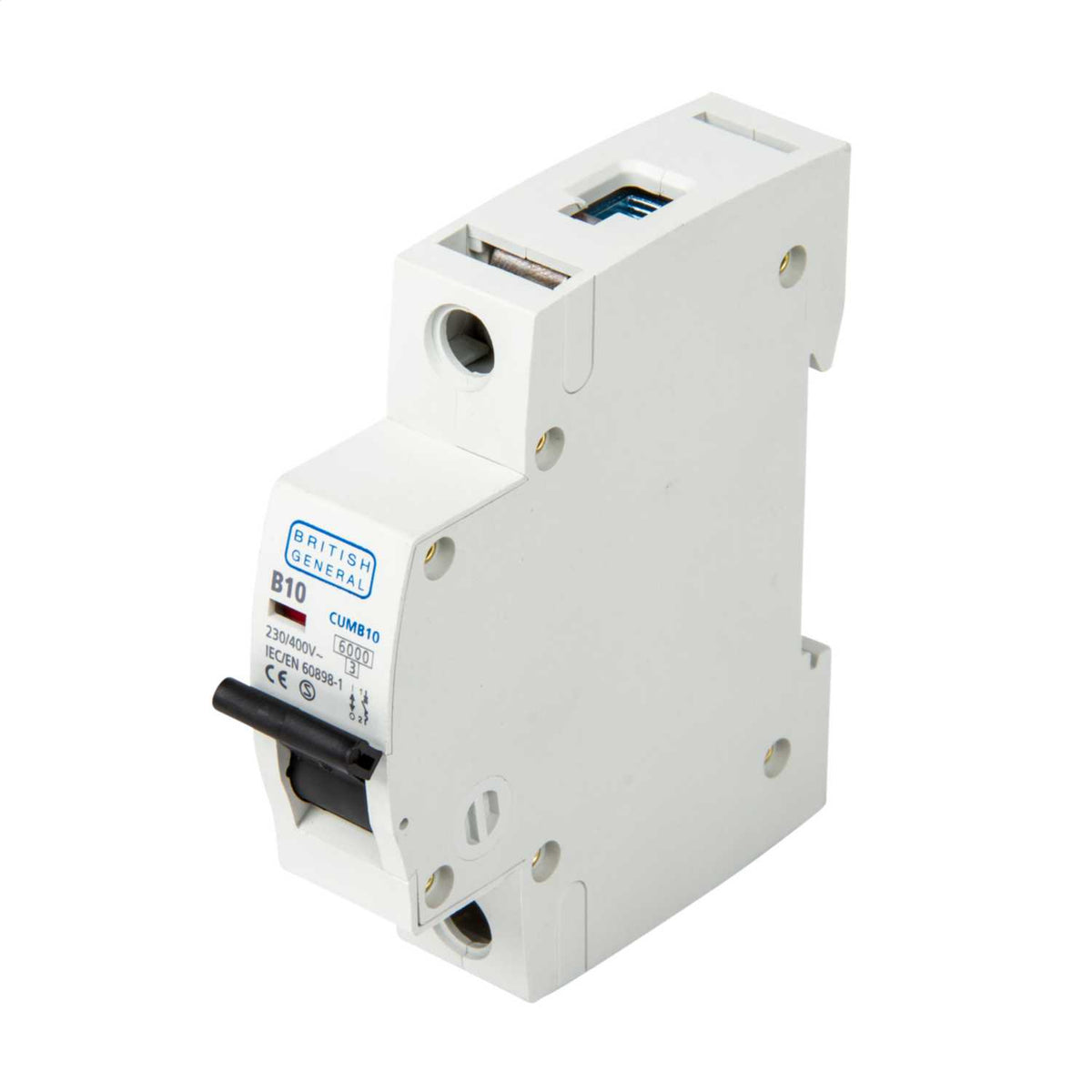 BG 10A Single Pole 6kA B Curve MCB