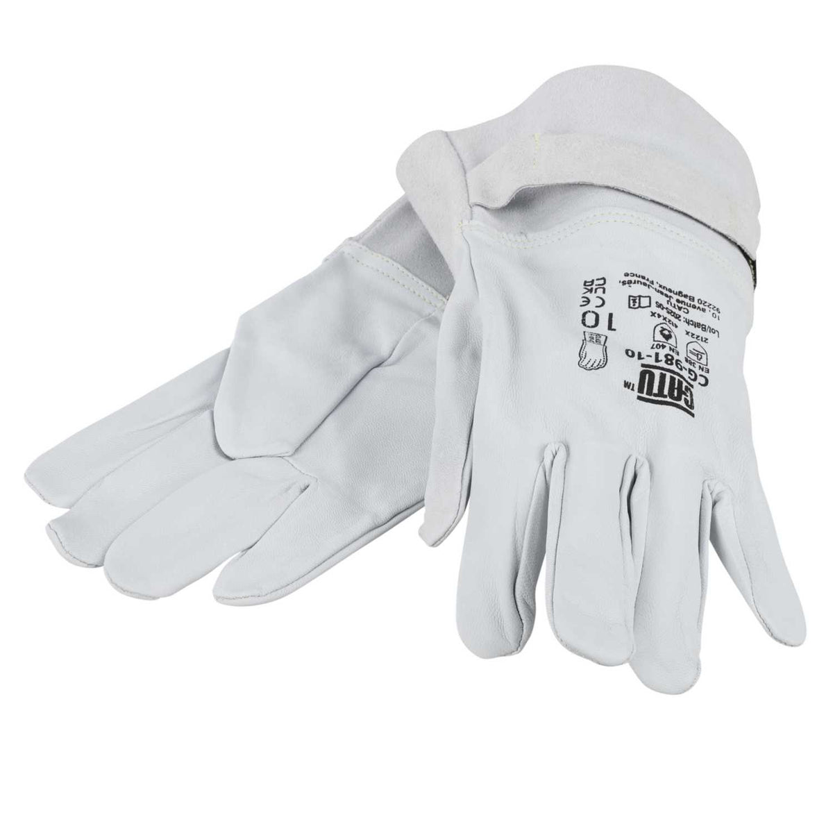 Catu Size 10 Leather Overglove