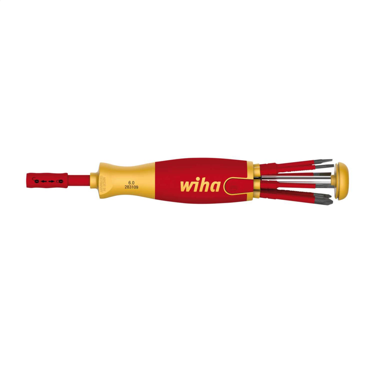 Wiha VDE Lift-Up Screwdriver and Bit Holder