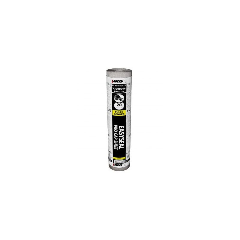 IKO EASYSEAL PRO CAP SHEET BLACK 8 x 1m 73000008
