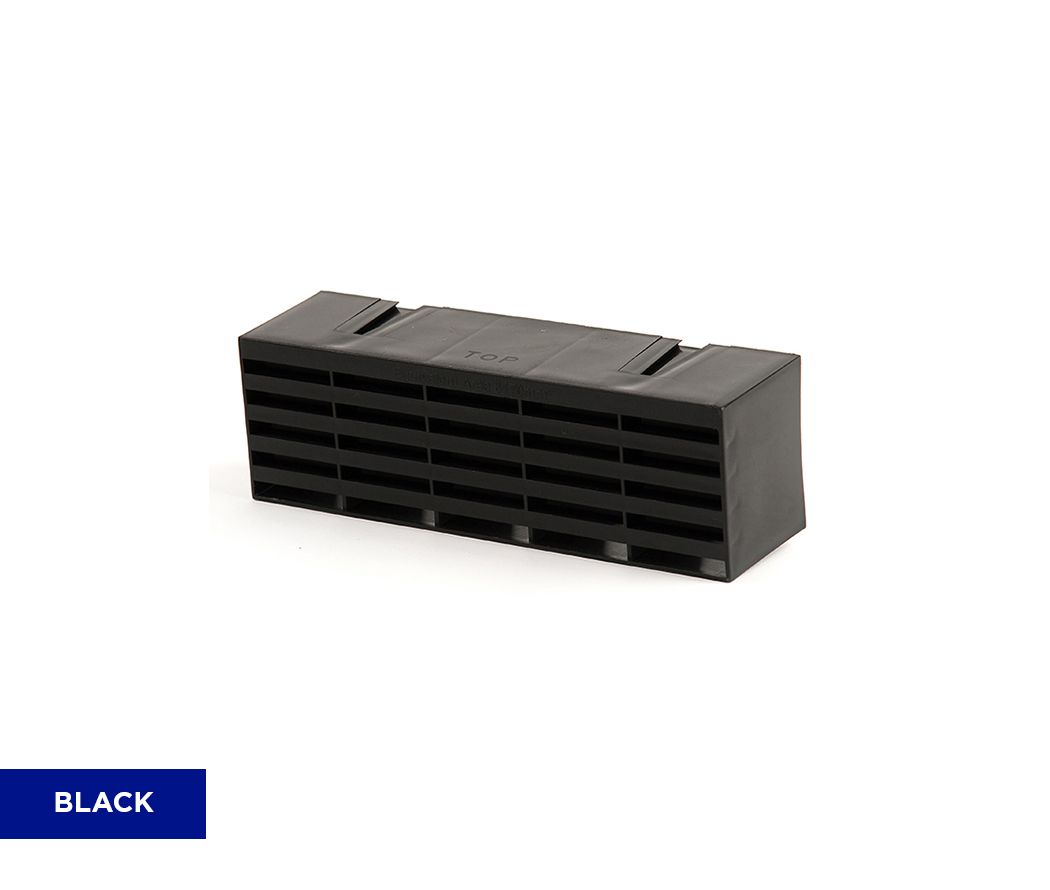 TIMLOC PLASTIC AIRBRICK 9 x 3" BLACK 1201ABBL