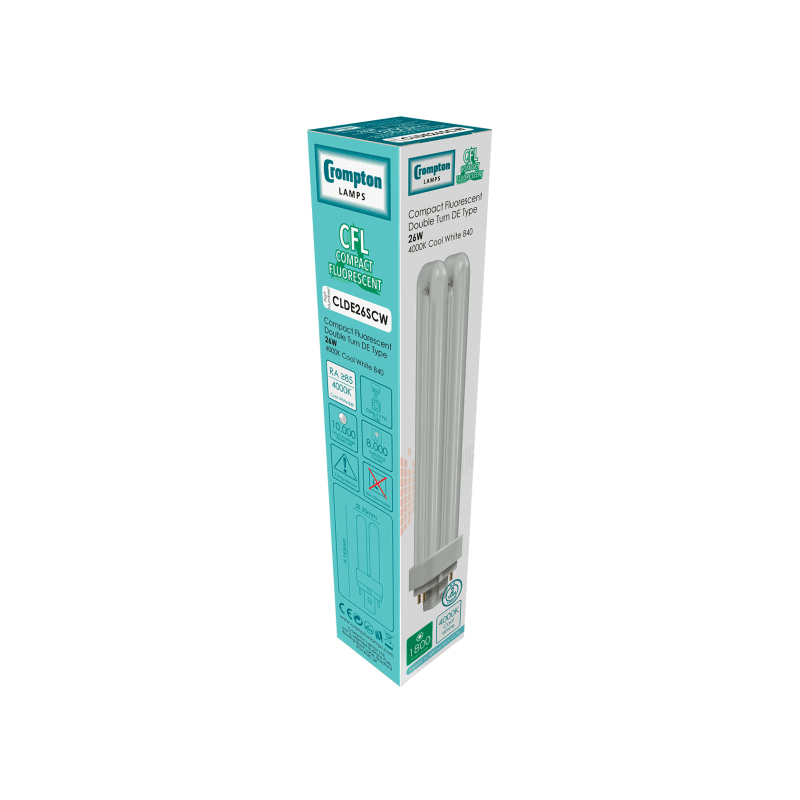 CROMPTON CFL26W2P840 26W 2PIN PL LAMP COL840