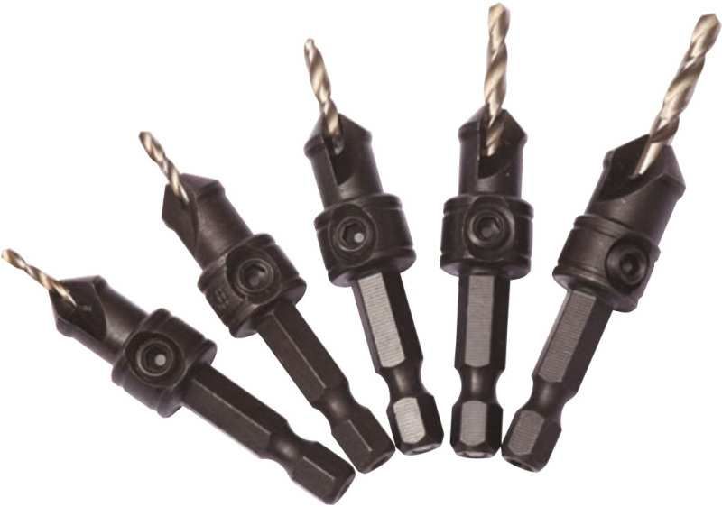 DART DCSSET5 5 PIECE QUICK-CHANGE COUNTERSINK SET