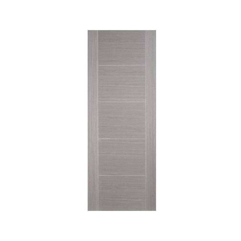 LPD LIGHT GREY PRE-FINISHED VANCOUVER DOOR 1981 x 610 x 35mm (24") LGRVAN24