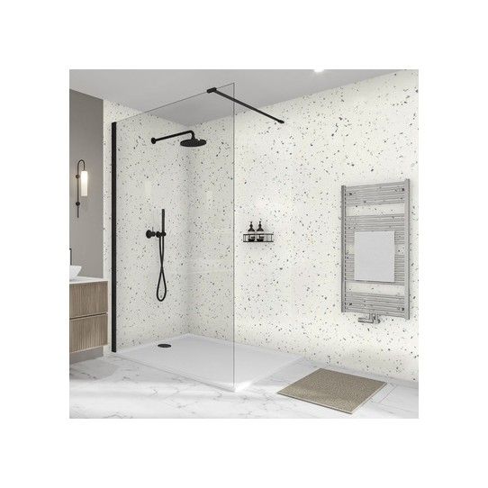 WETWALL ELITE DPF PANEL 9 x 2420 x 580mm QUARTZO BIANCO 12850009
