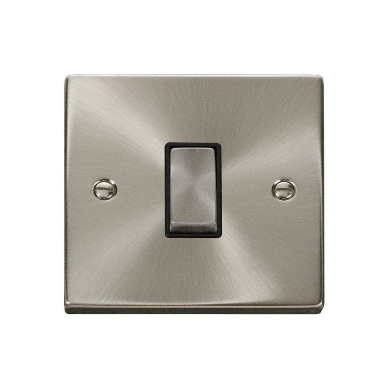 CLICK VPSC411BK 1G 2WAY 10A SWITCH SATIN CHROME