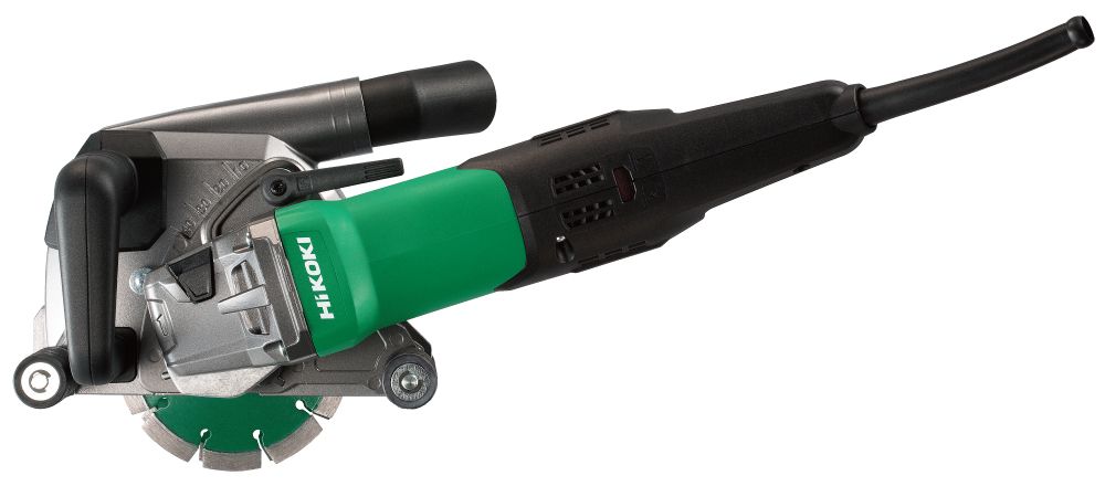 HIKOKI CM5MA/J1Z WALL CHASER 240V WITH 2 X DIAMOND BLADES INCLUDES TRIPLE BLADE WORTH £89.00 EX VAT