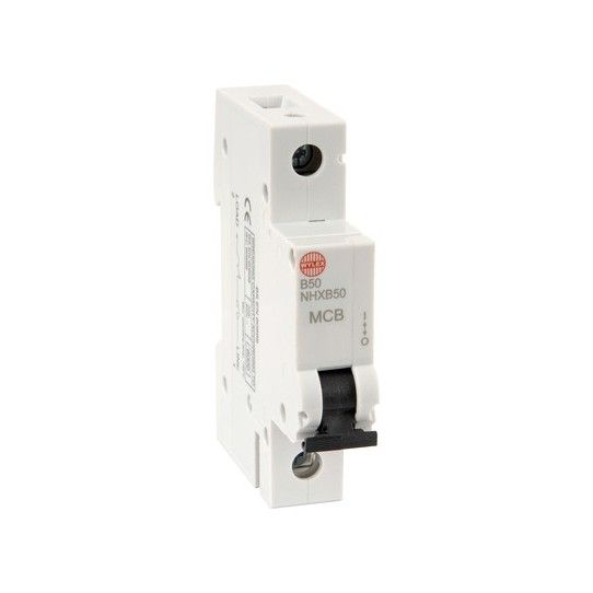 WYLEX NHXB50 1-POLE TYPE B MCB 50a 6ka