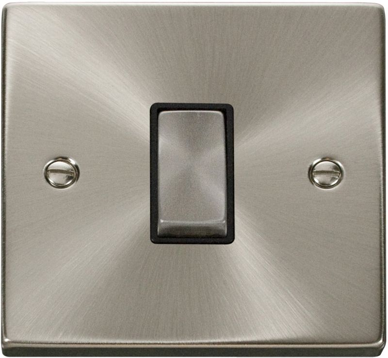 CLICK VPSC425BK 1G 10AX INT SWITCH SATIN CHROME