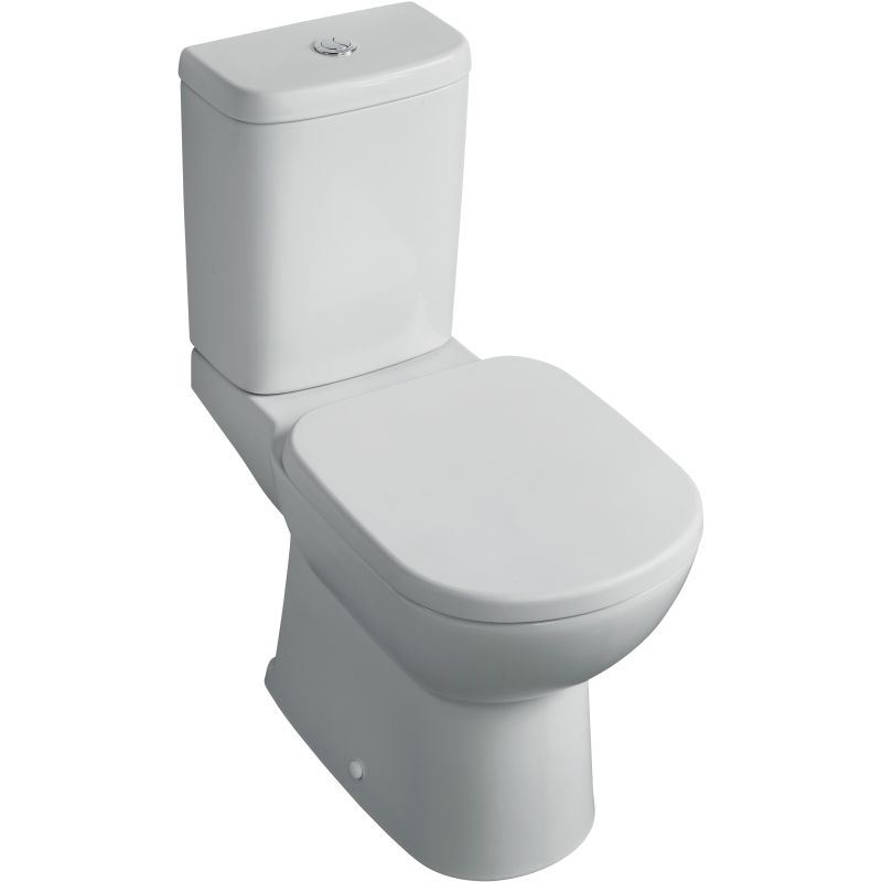 IDEAL STANDARD T327601 TEMPO CLOSE COUPLED PAN HORIZONTAL OUTLET WHITE