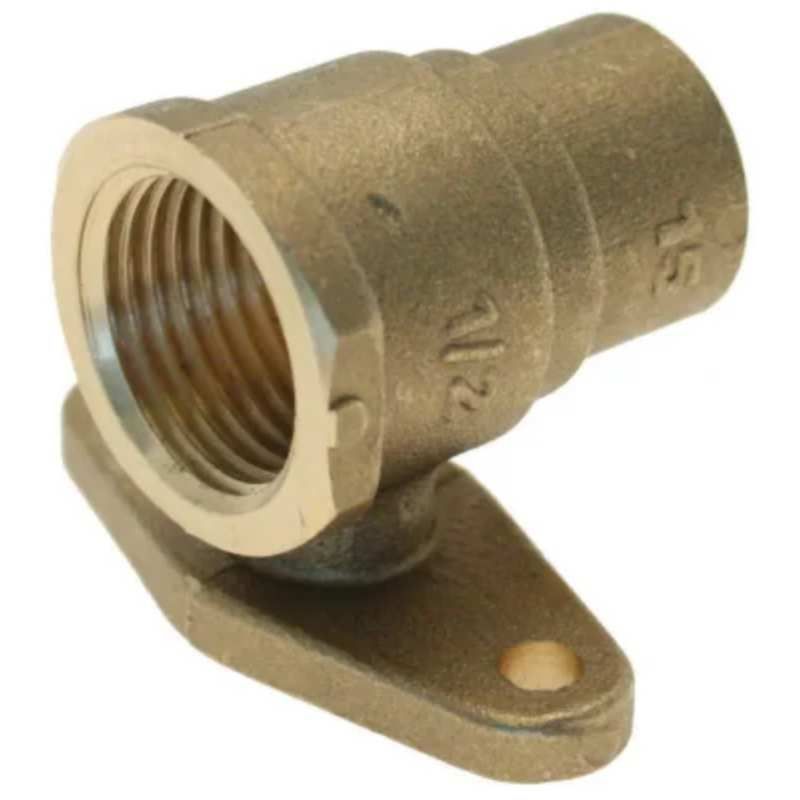 EMBRASS EP FUSION END FEED WALL PLATE ADAPTOR STRAIGHT 15m x 1/2" 331285
