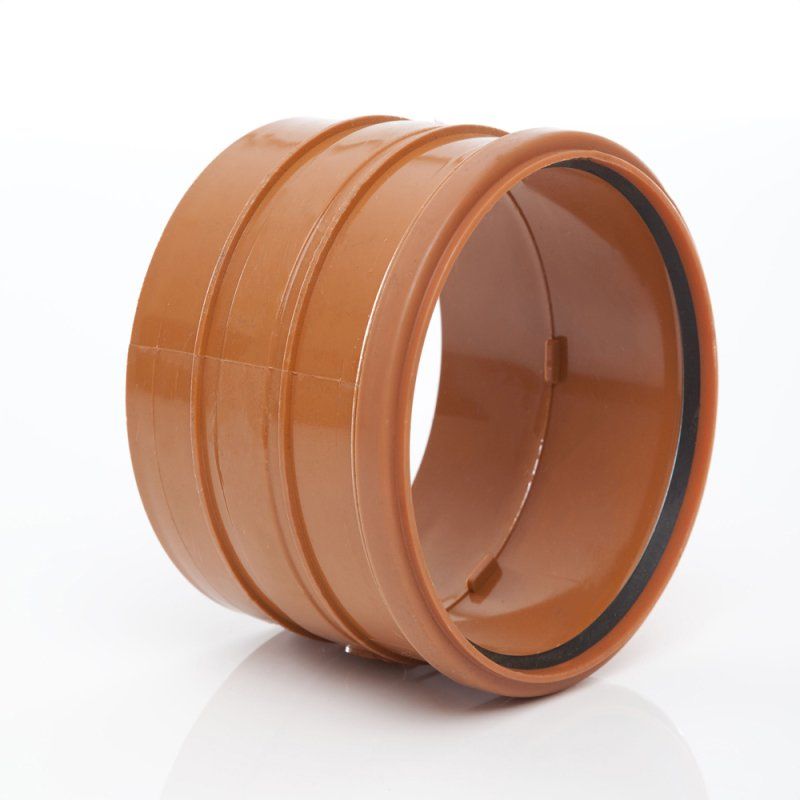 POLYPIPE SINGLE SOCKET COUPLER 160mm USH643