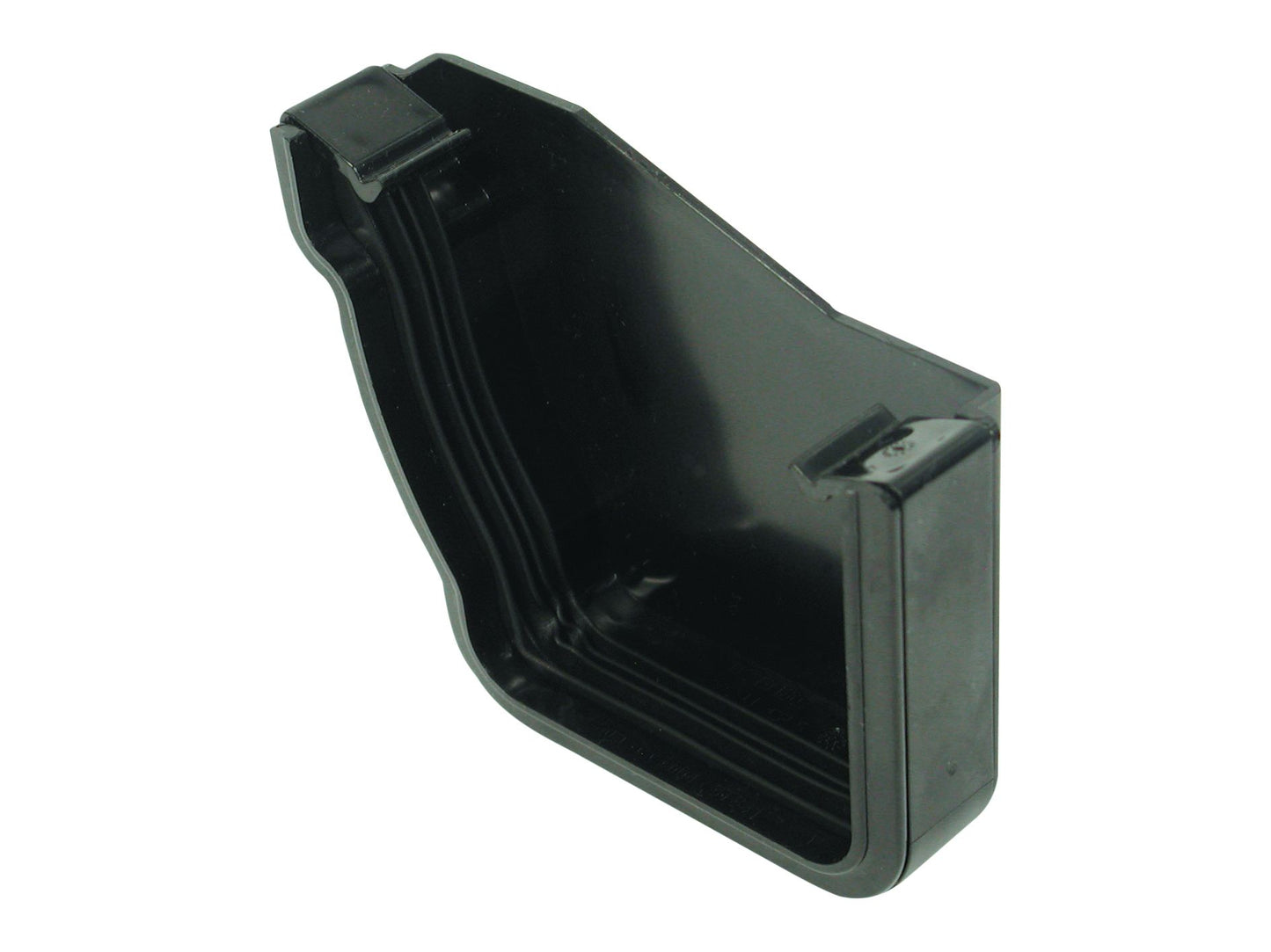 OSMASTORM 8T841 PVCU EXTERNAL EXT STOPEND LH 111mm 8T841B BLACK