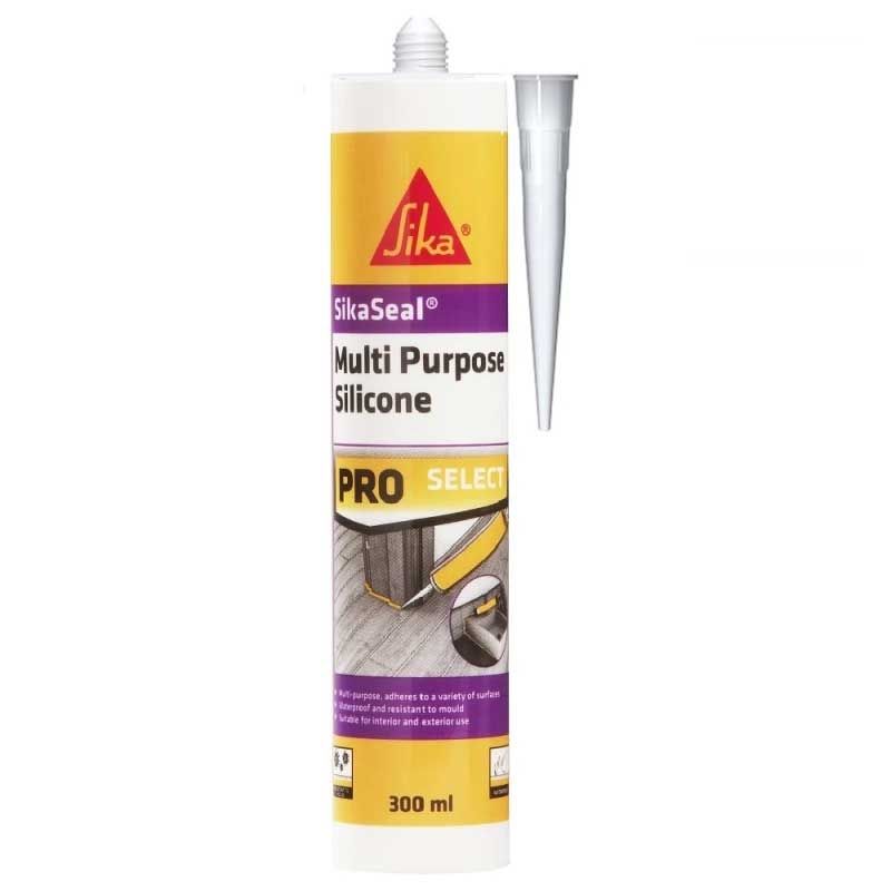 Everbuild Sikaseal Multi Purpose Silicone Clear SKSEALMPTR