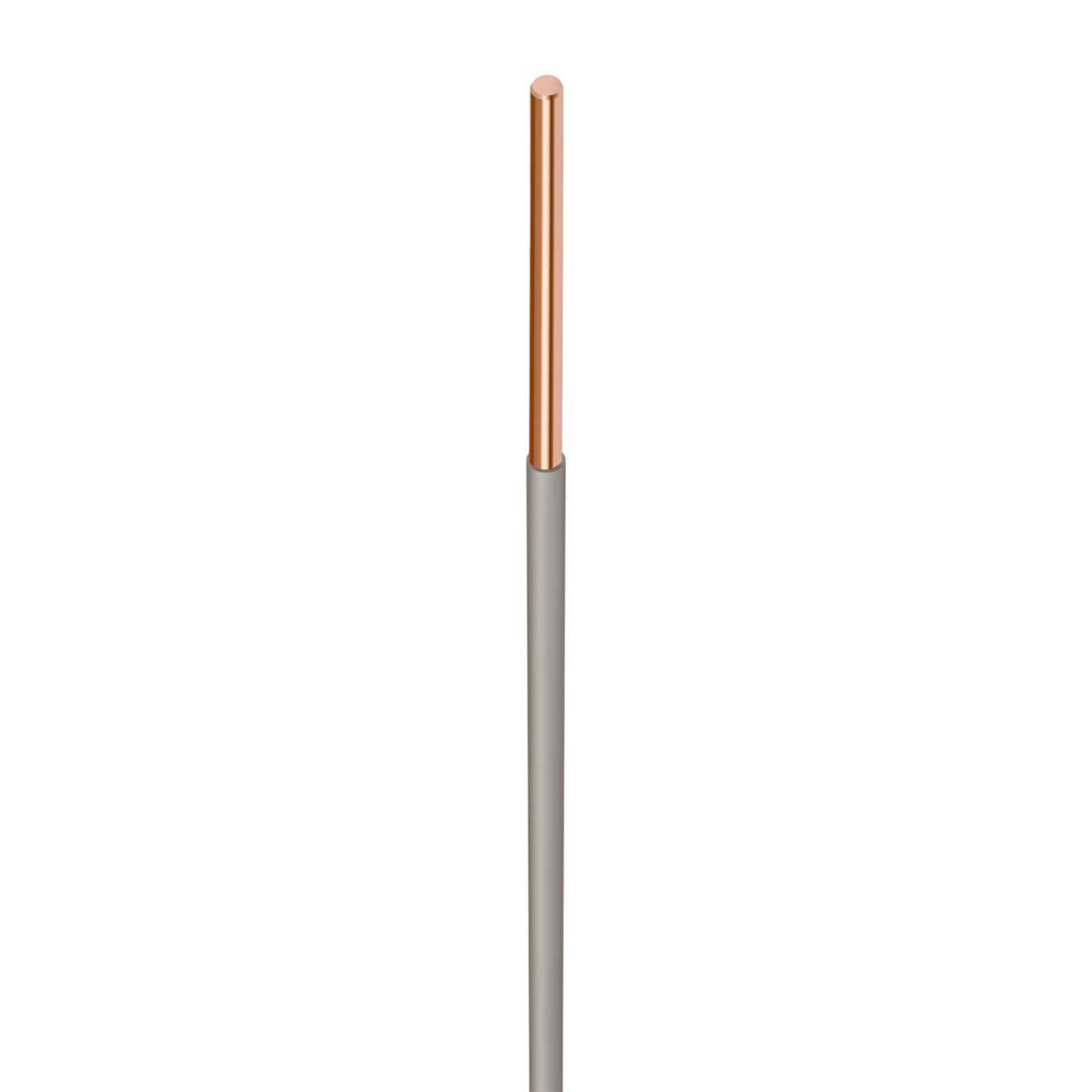 0.5mm² Lighting Luminaire Wire Grey (100m Drum)
