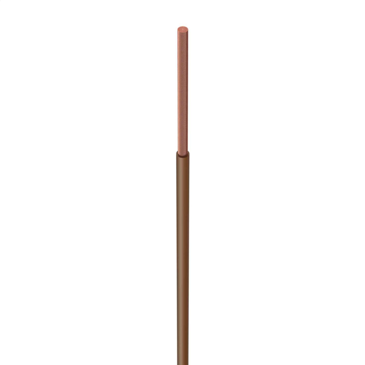 6mm² Tri Rated Cable Brown (100m Drum)