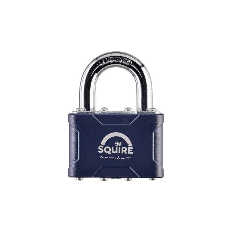 SQUIRE LAMINATED PADLOCK DOUBLE LOCKING SHACKLE 51mm NO39