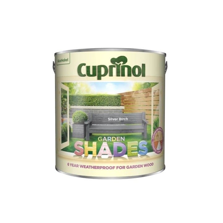 CUPRINOL GARDEN SHADES 2.5l SILVER BIRCH 5244438