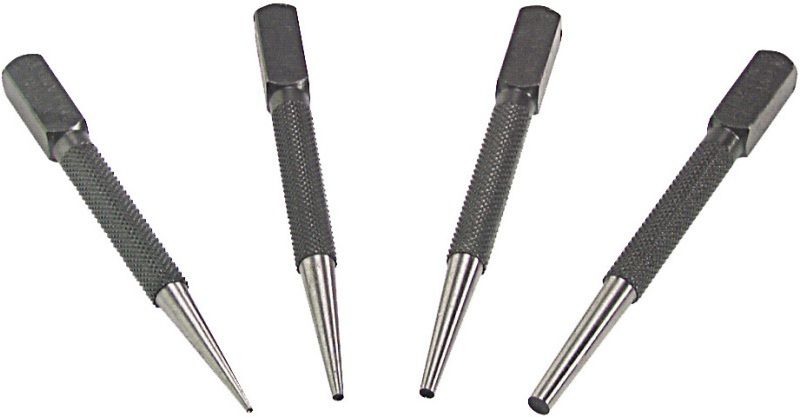 PRIORY PRI66SET4 NAIL PUNCH SET (4 PIECE)
