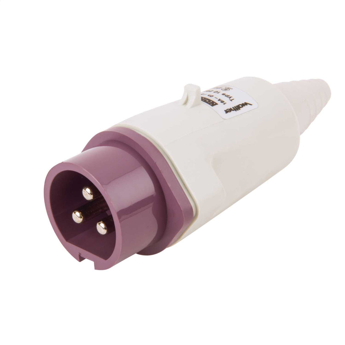 Walther 16A 3P 24V Low Voltage Plug IP44