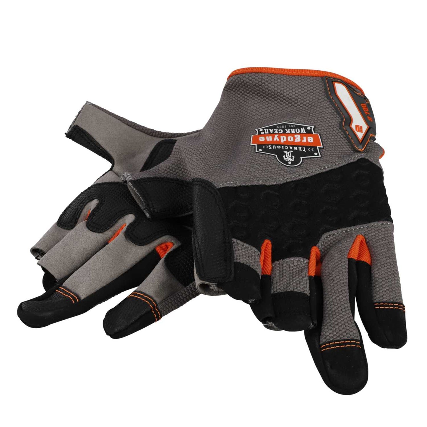 Ergodyne ProFlex 720 Large Heavy Duty Fingerless Gloves