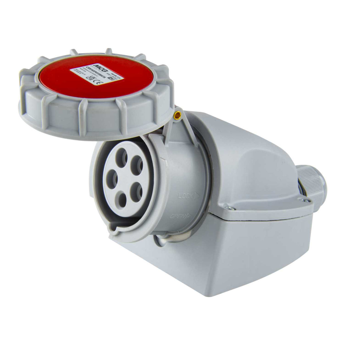 MCG 16A 3P+N+E 415V Wall Mounted Socket IP67