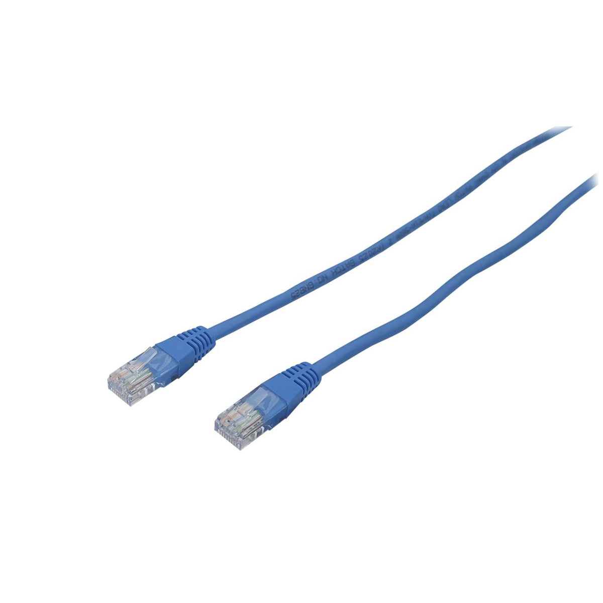 Emitex 0.5m CAT5e U/UTP Booted Patch Lead Blue