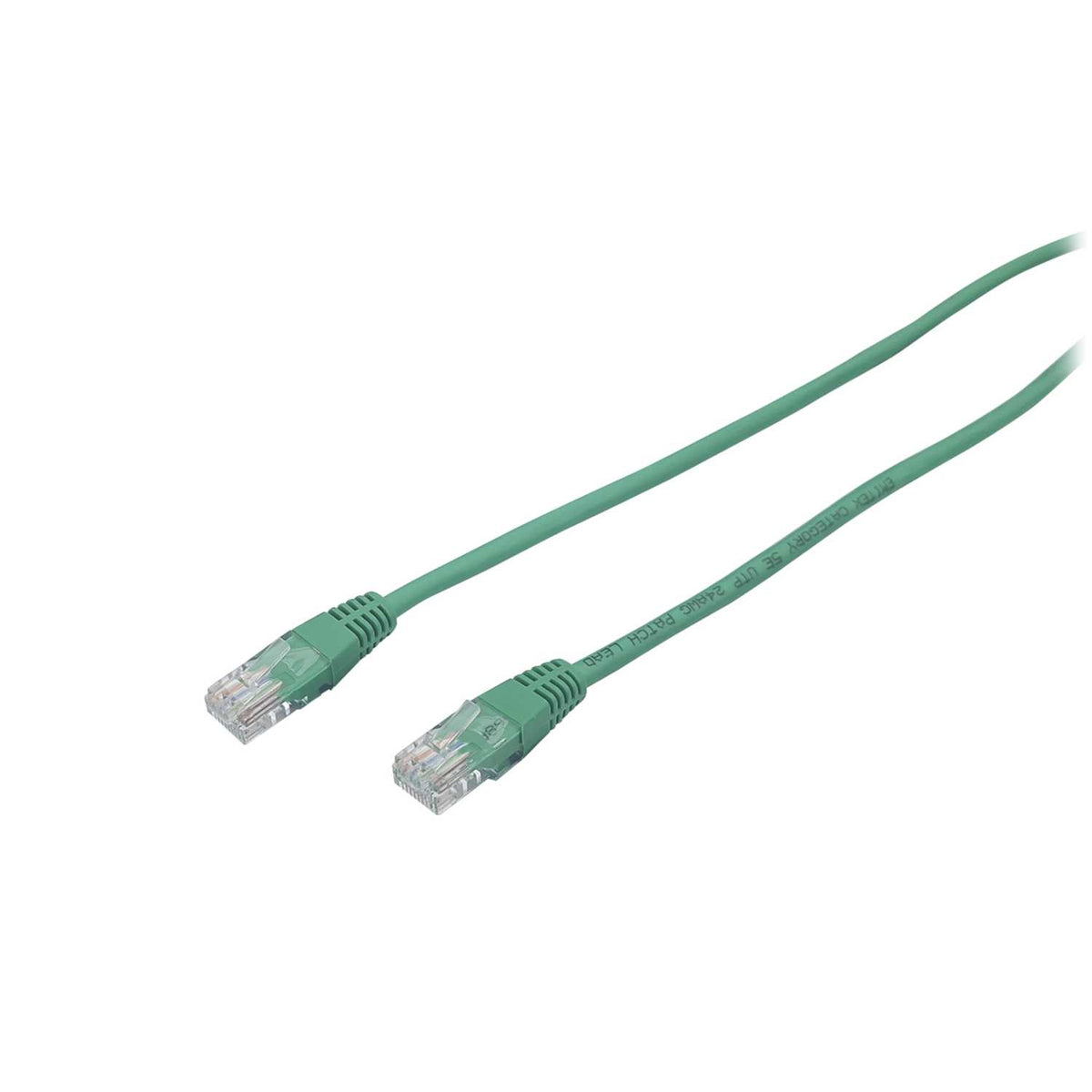 Emitex 5m CAT5e U/UTP Booted Patch Lead Green