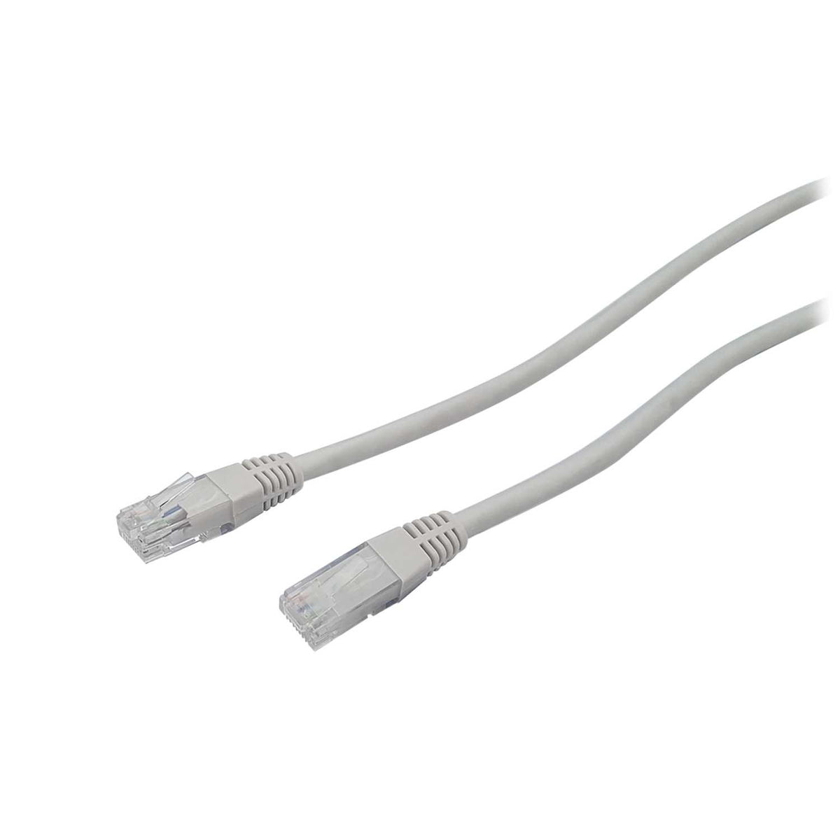 Emitex 0.5m CAT5e U/UTP Booted Patch Lead Grey