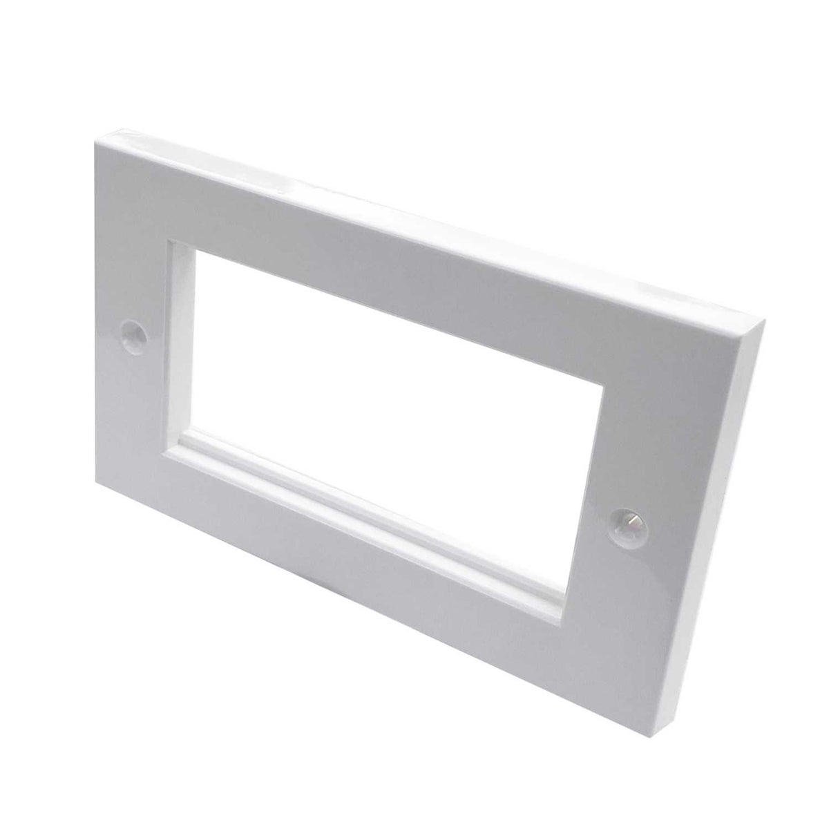 Emitex 2 Gang 4 Module Euro Face Plate