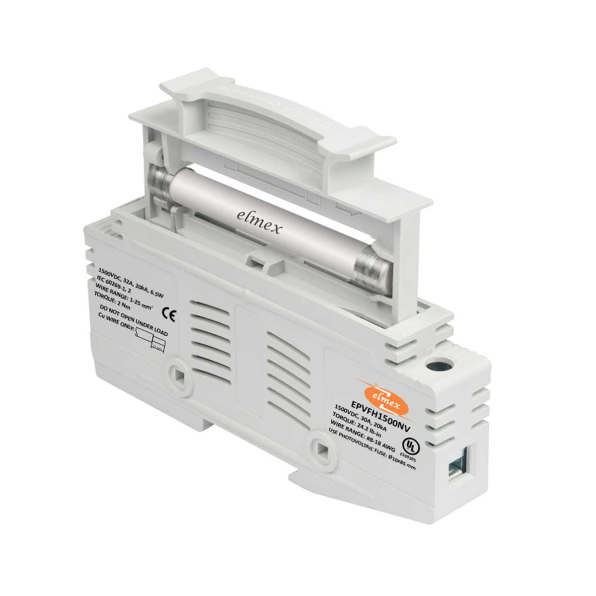 F4P 1500V PV Solar Fuse Terminal Block