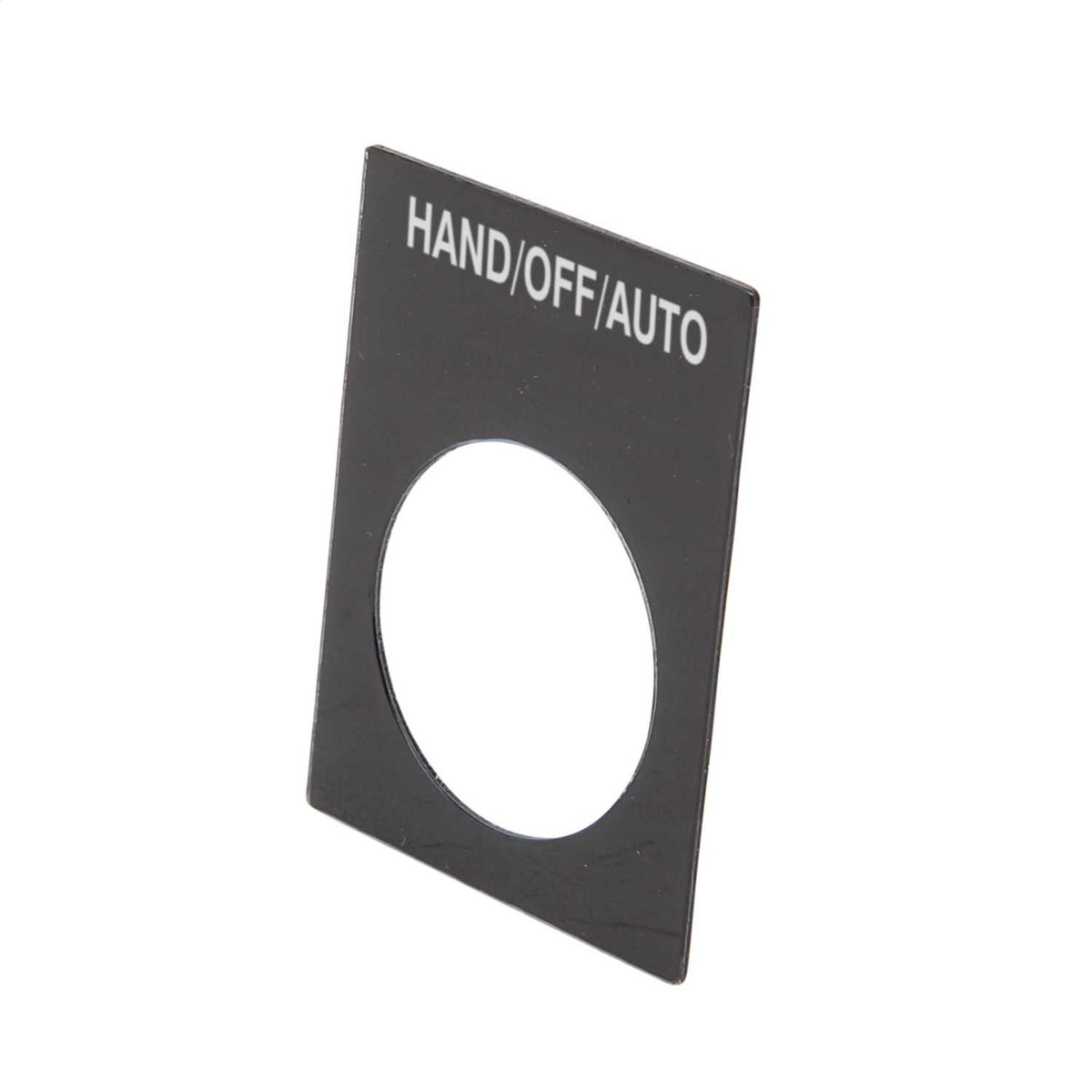 MCG Hand Off Auto Legend Plate for Pushbuttons