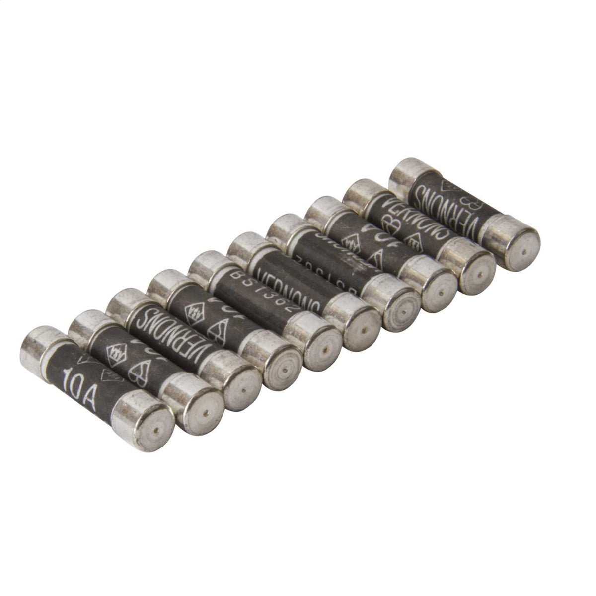 Lawson 10A BS 1362 Plug Top Fuse (Pack of 10)