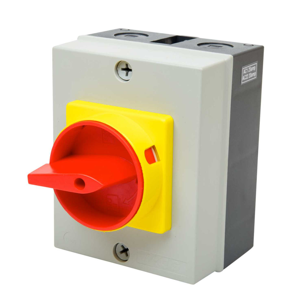 MCG 25A 3 Pole Rotary Isolator Switch IP65