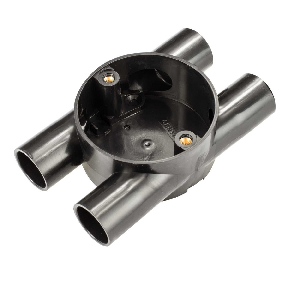 20mm PVC Conduit H Box Black (Sold in 1's)