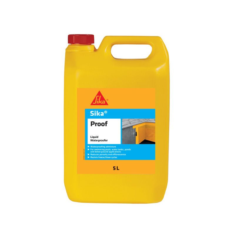 Sika Proof Liquid Waterproofer 5L SKPROOF5