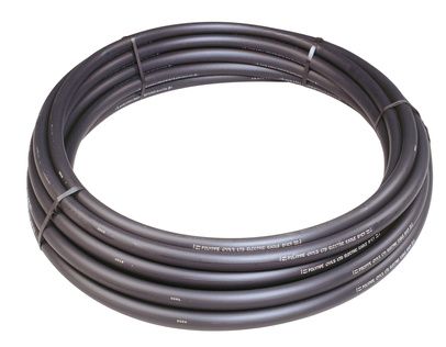 POLYPIPE POLYDUCT BLACK POWER PLAIN ENDED PIPE 38mm x 100m COIL PD3844X100BEPE