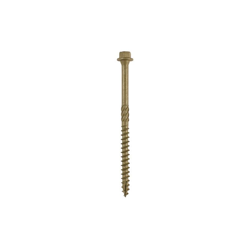 TIMCO INDEX SCREW HEX 6.7 x 100mm (BOX 50) GREEN 100IN