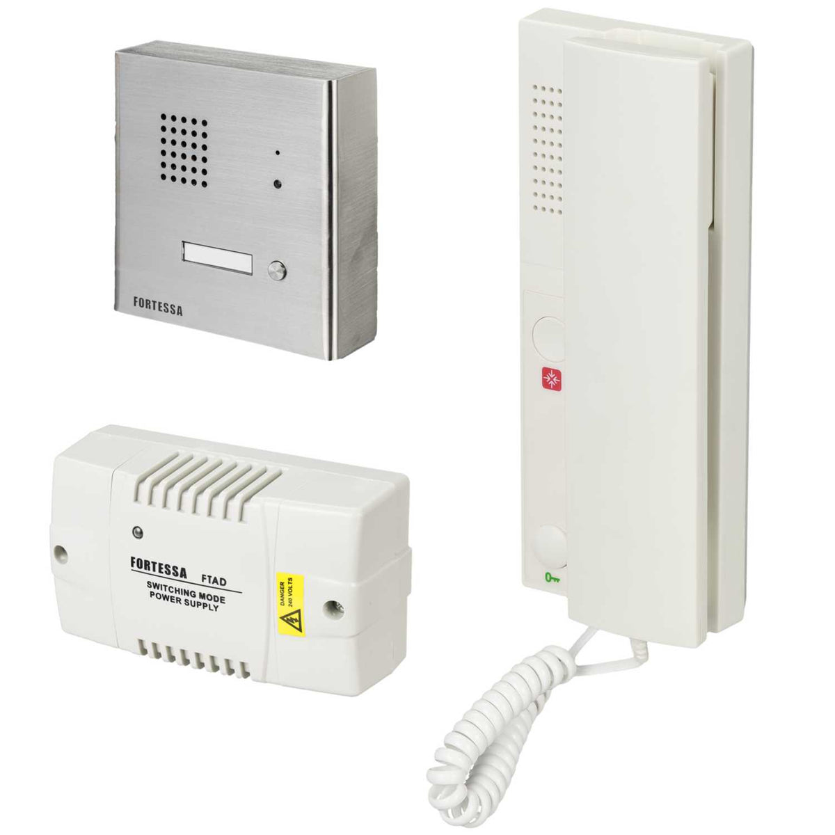 Fortessa 1 Way Audio Door Entry Kit