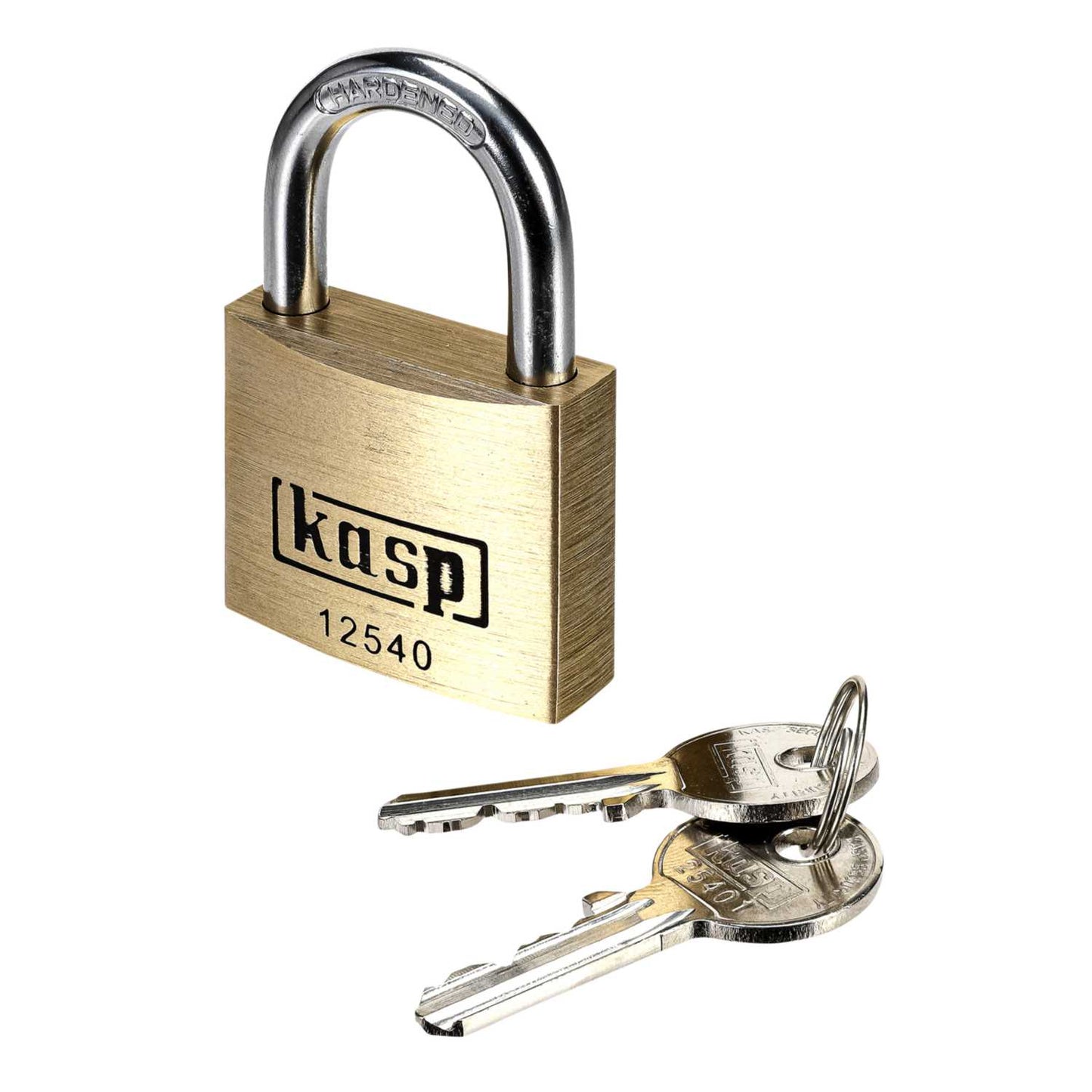 Kasp 40mm Padlock Brass
