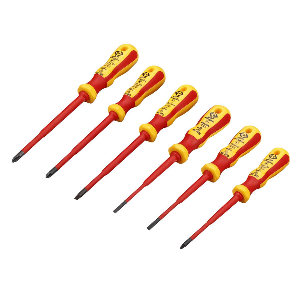 CK 6 Piece Slimfit VDE Screwdriver Set